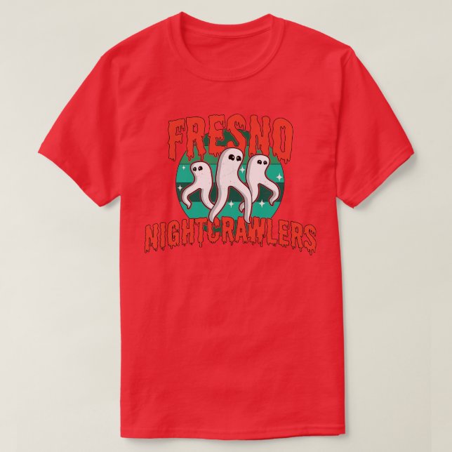 Fresno Nachtigkeimer Spuk zu Fuß Pants Retro C T-Shirt (Design vorne)