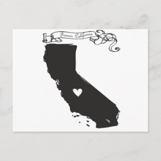 Fresno Postkarte