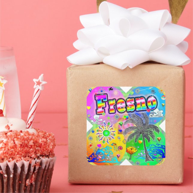 Fresno Quadro Seasons Aufkleber (Party)