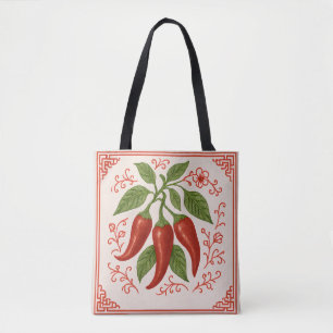 "FRESNO TASCHE" - CHINOISERIE TOTE BAG