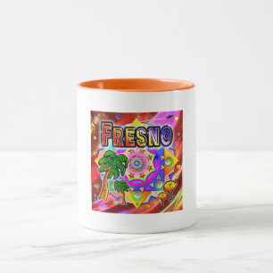 Fresno Tropical Friends Tasse