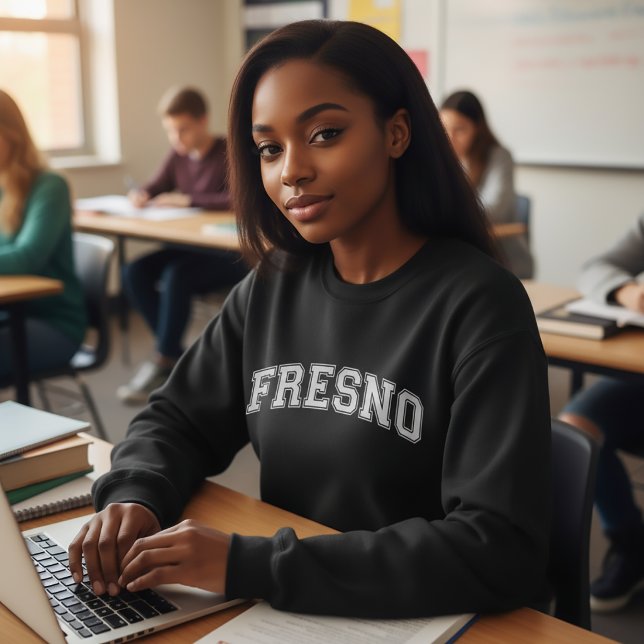 FRESNO University Style Sweater America Uni Sweatshirt (Von Creator hochgeladen)