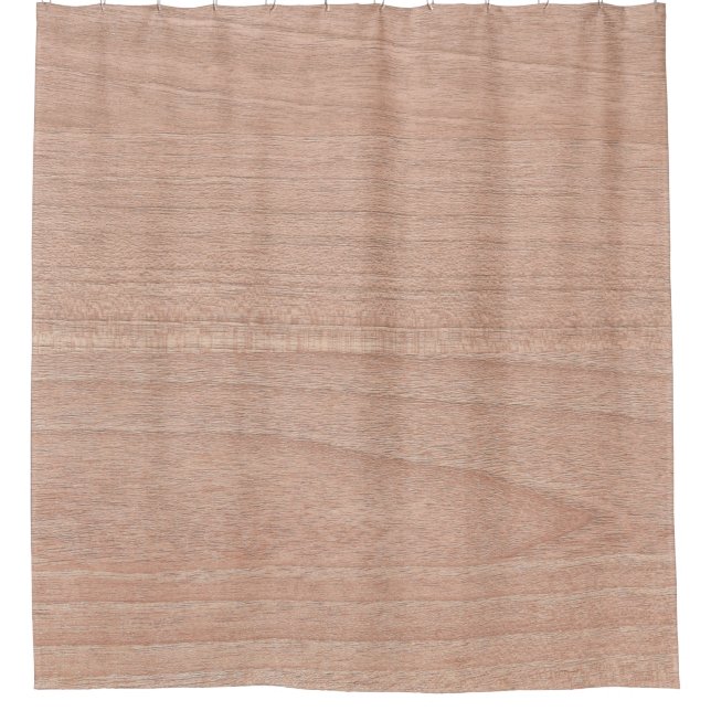 Fresno wood smooth clear texture duschvorhang (Vorderseite)