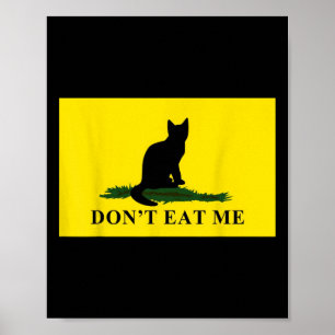 Fress mich nicht Katzen für Trump 2024  Poster