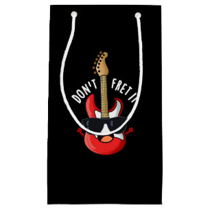 Fret euch nicht auf die lustige Gitarre, die dunkl Kleine Geschenktüte