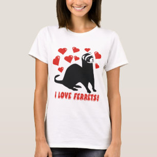 Frettchen-Liebe T-Shirt