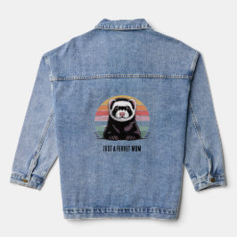Frettchen-Mama Jeansjacke