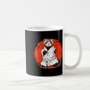 Frettchen-Ninja-Kampfsport Karate Jiu-Jitsu Judo Kaffeetasse