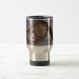 Frettchen-Reise-Tasse Reisebecher