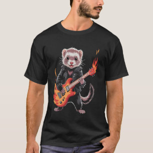 Frettchen Rockband T-Shirt