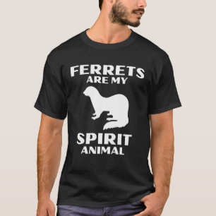 Frettchen sind mein Geist, Niedliches Tier T-Shirt