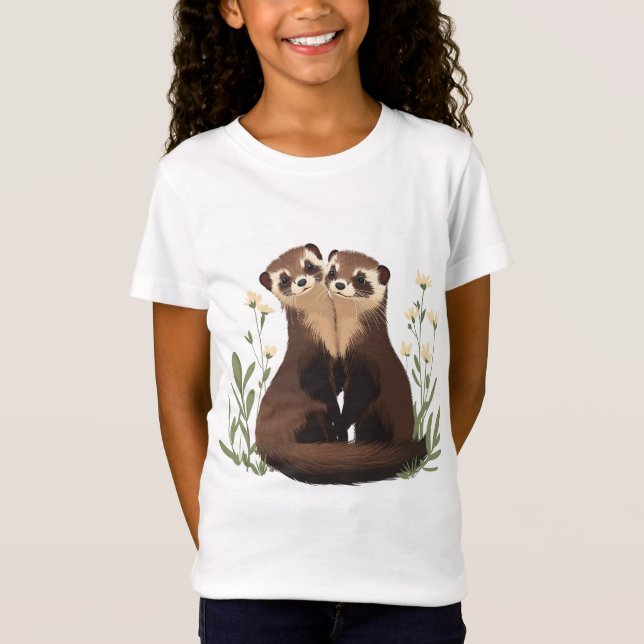 Frettchen T-Shirt (Vorderseite)