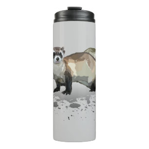 Frettchen Thermosbecher