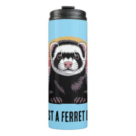 Frettchen-Vater Thermosbecher