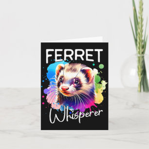 Frettier-Flüsterer Comfort Colors Erwachsene Schwe Karte