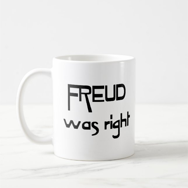 Freud hatte recht kaffeetasse (Links)