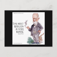 Freud & Quote About Cats