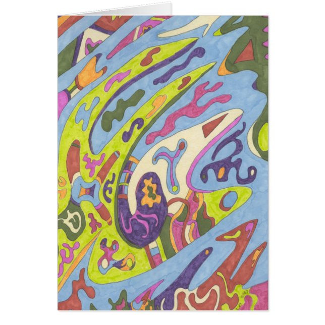 Freude, abstrakt (Vorne)