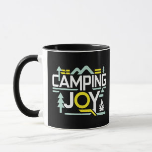 Freude am Camping, glückliche Momente Tasse