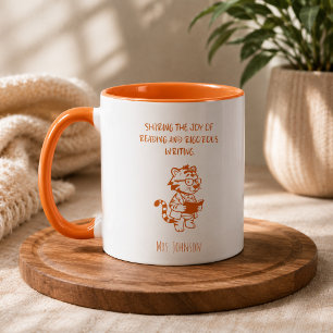 Freude am Lesen von anspruchsvollem Schreiben Lehr Tasse