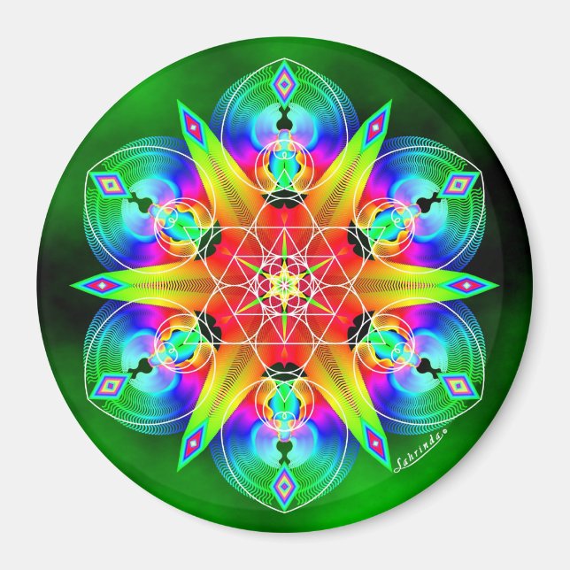 Freude am Vortex Magnet (Vorne)