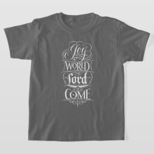 Freude am Weihnachtsbrett der Welt Christlich T-Shirt