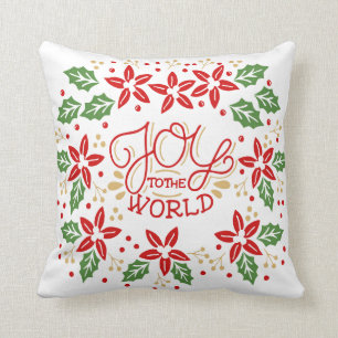 Freude am World Throw Kissen