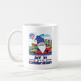 Freude an der 4. Juli-Feier Kaffeetasse