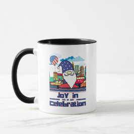 Freude an der 4. Juli-Feier Tasse