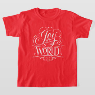 Freude an der Welt - Christliche Weihnachtskalligr T-Shirt