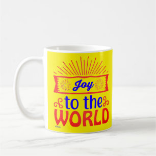 Freude an der Welt inspirierend und motivierend Kaffeetasse