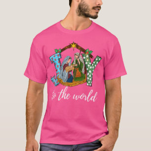 Freude an der Welt Weihnachten Jesus Christliche N T-Shirt