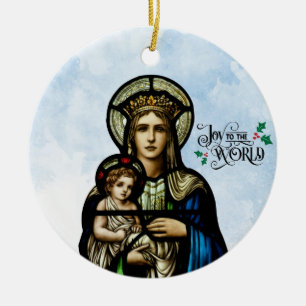 Freude an der Weltverzierung der Keramik Ornament