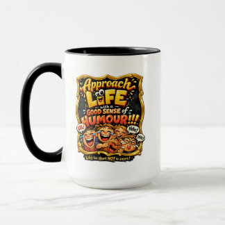Freude ausstrahlen tasse