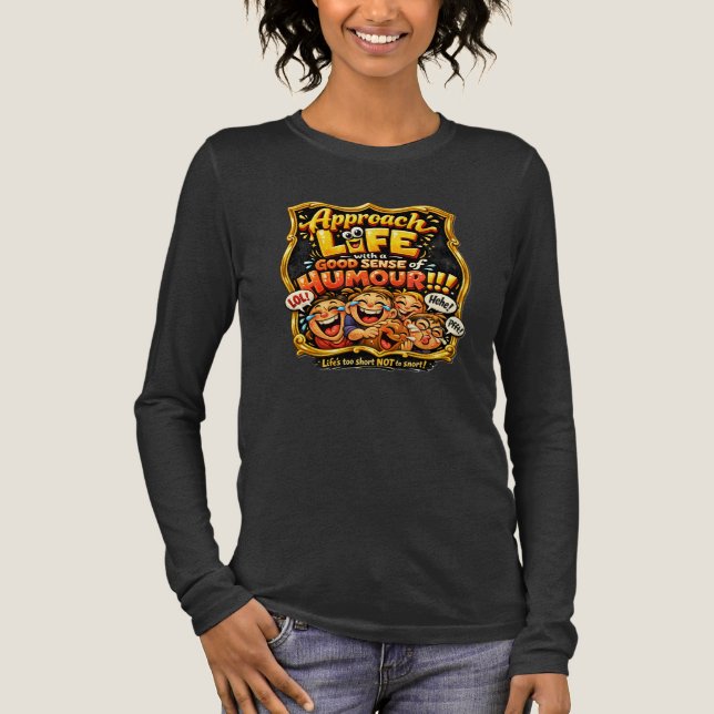 Freude ausstrahlen Tri-Blend shirt (Vorderseite)