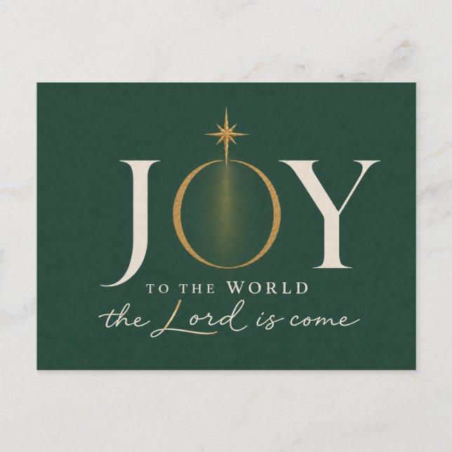 FREUDE DER WELT | Christliches Weihnachten (Vorderseite)