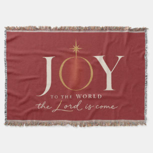 FREUDE DER WELT Christliches Weihnachten Decke