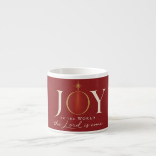 FREUDE DER WELT Christliches Weihnachten Espressotasse