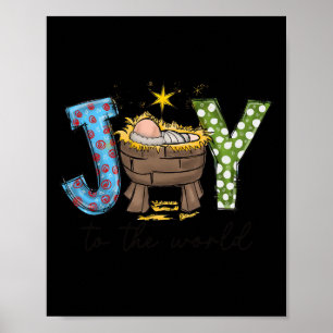 Freude Der Welt Durch Jesus Christus Weihnachtskri Poster