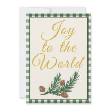 Freude der Welt Grüne Botanische Weihnachten