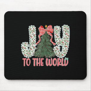 Freude der Welt Jesus Christliches Weihnachten Xma Mousepad