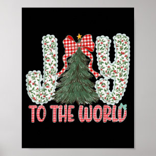 Freude Der Welt Jesus Christliches Weihnachten Xma Poster
