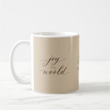 Freude-der-Welt-Minimal-Christmas-Script-Tasse