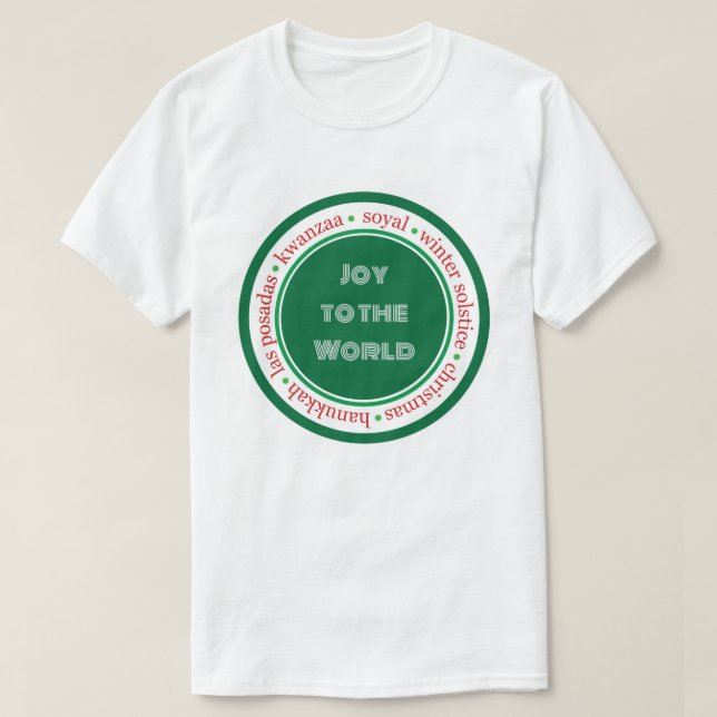 Freude der Welt T-Shirt (Design vorne)