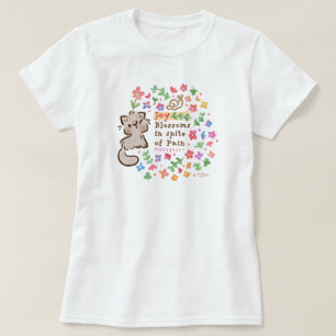Freude erblüht trotz Schmerz - Pebble das graue Kä T-Shirt