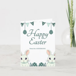 "Freude & Feiern: Osterwünsche für Sie" Feiertagskarte