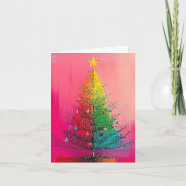 Freude Feiertagskarte (Vorderseite)