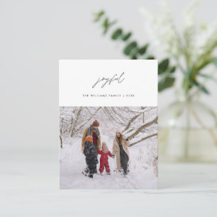 Freude, frohe Weihnachten, Familienbesitz, Foto La Postkarte