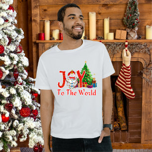 Freude für die Welt Weihnachts-T - Shirt