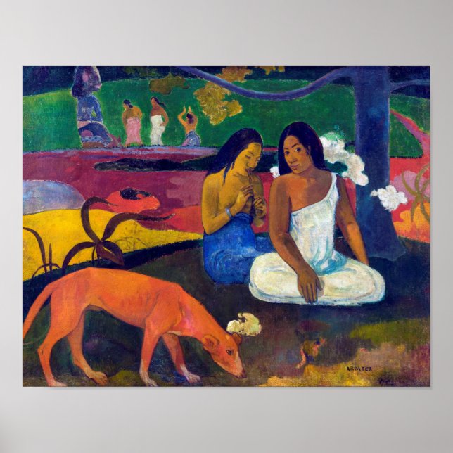 Freude, Gauguin Poster (Vorne)